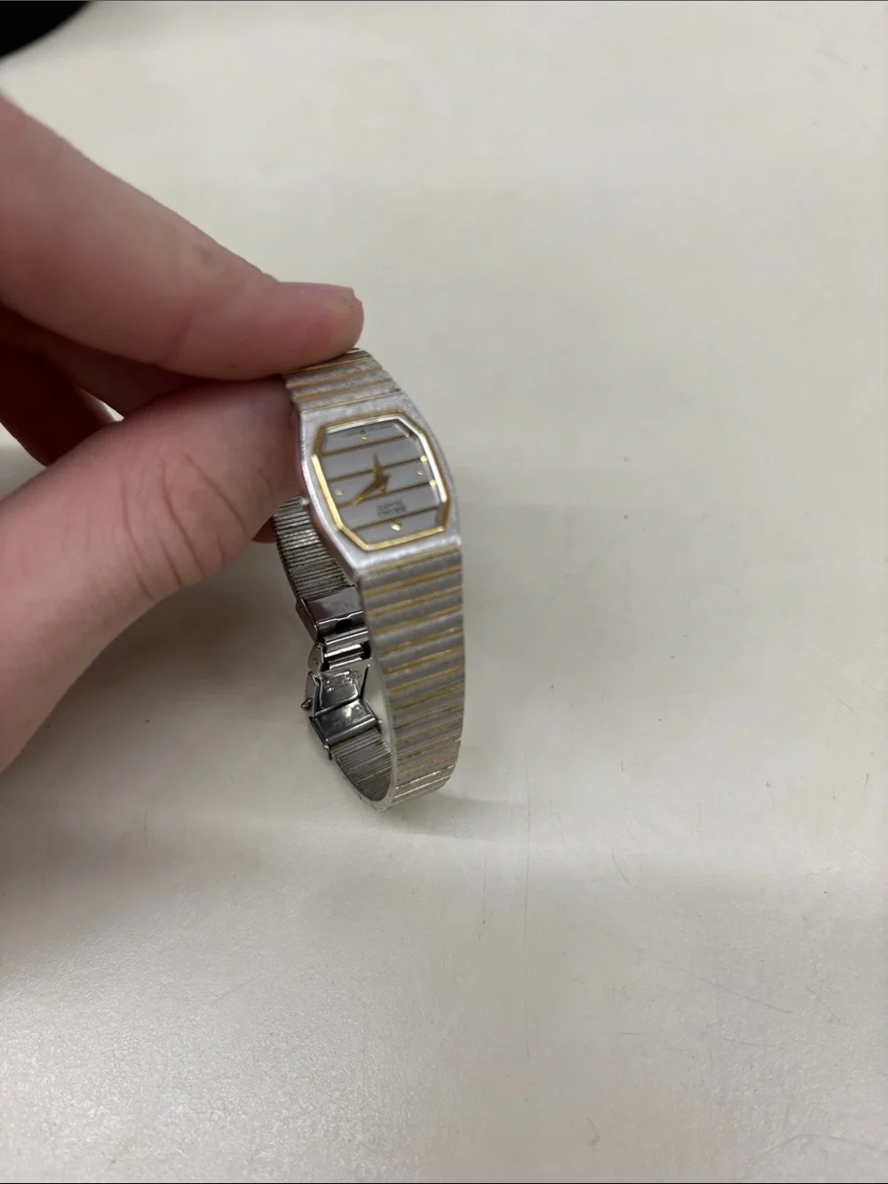 Seiko Quartz and Gold-Tone Ladies Bracelet Watch